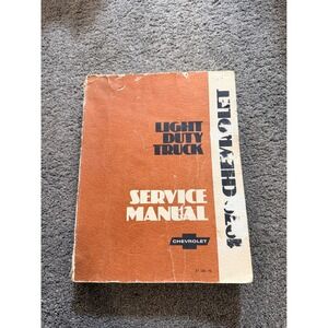 1979 Chevrolet Light Duty Truck Service Manual Series 10-35 Repair ST 330-79